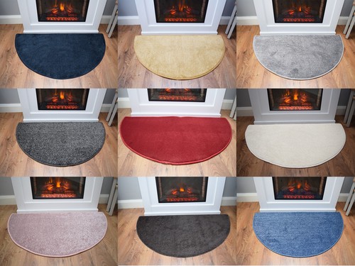 Half moon rug hearth - hearth, mat