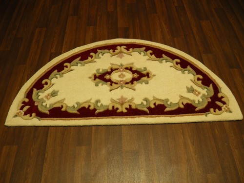 Half moon 100 wool rugs - moon,
