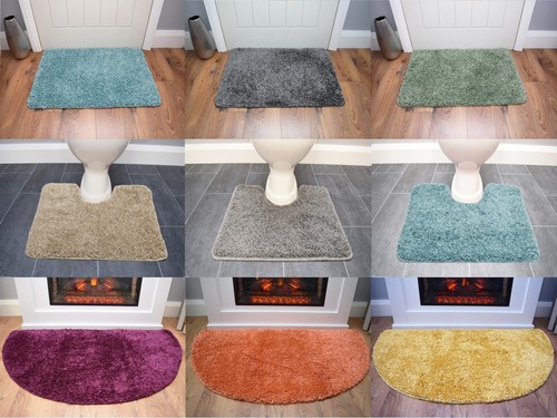 New bath mat half - new, moon