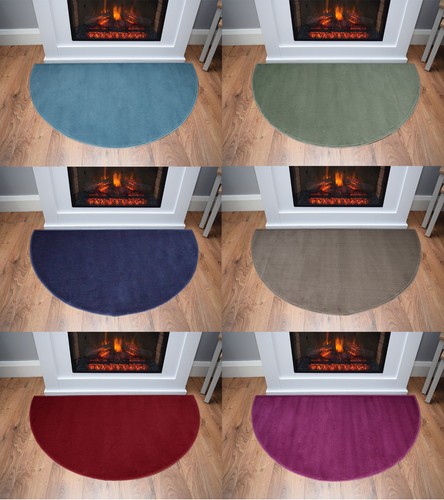 Plain half moon - half, rug