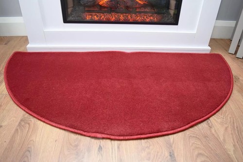 Dark red colour half moon - dark,
