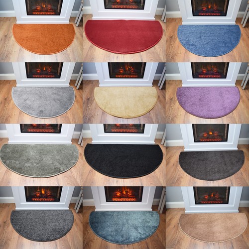 Half moon hearth rug - half,