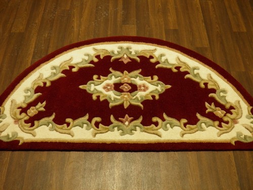 Half moon 100 wool rugs - moon,