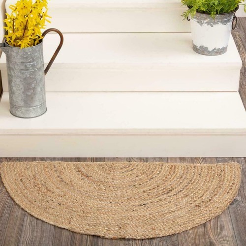 Rug half moon 100 natural - 100%,