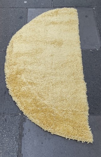 Yellow shaggy half - yellow,