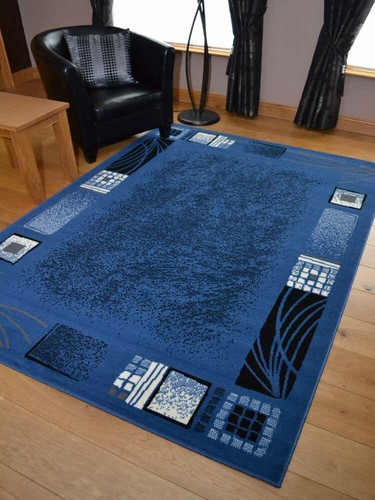New modern blue living - new,