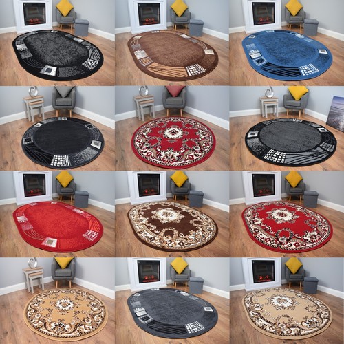New oval modern mat - oval,