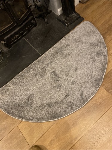 Grey thick pile half - grey,
