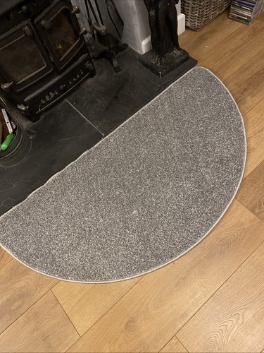 Grey fleck half moon fireside - grey,